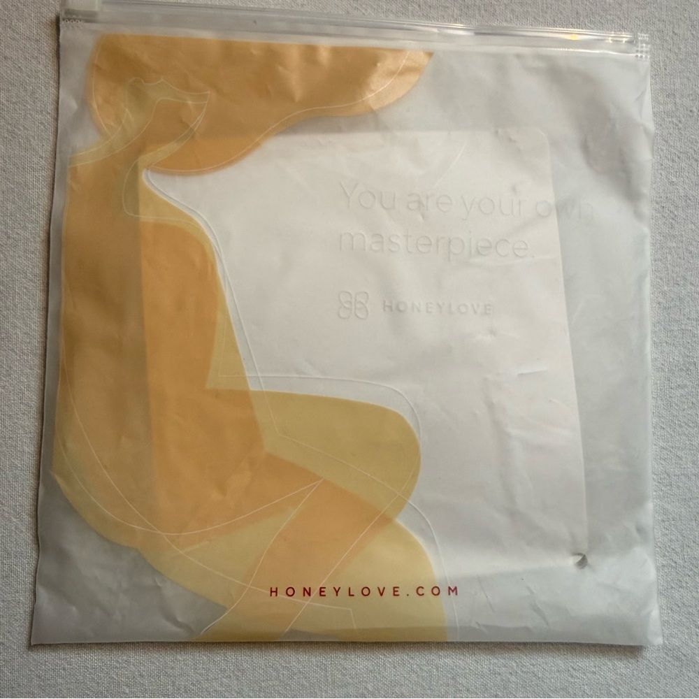 Honeylove LiftWear V-Neck Bra Sand Nude LWBR0101 NWT - Picture 7 of 11